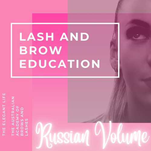 Russian Volume Eyelash Training